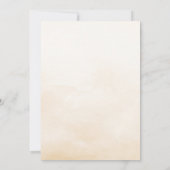 Gingerbrood House Decorting Party Kaart (Achterkant)