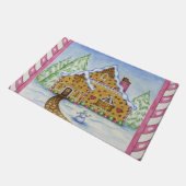 Gingerbrood House Doormat Deurmat (Schuin)
