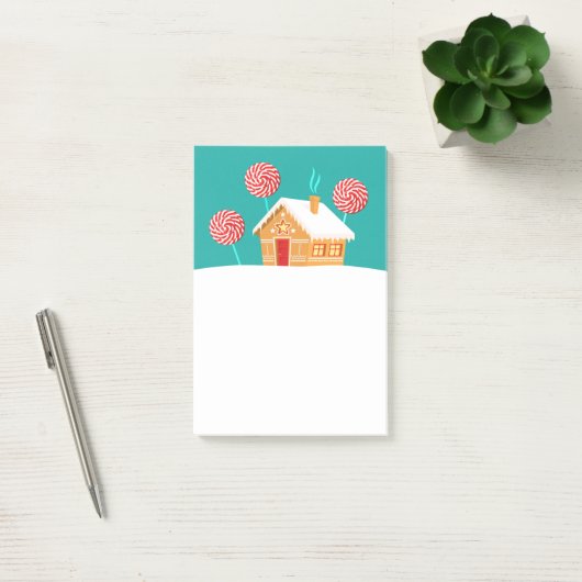 Gingerbrood House en Lollipops Post-it® Notes (Kantoor)