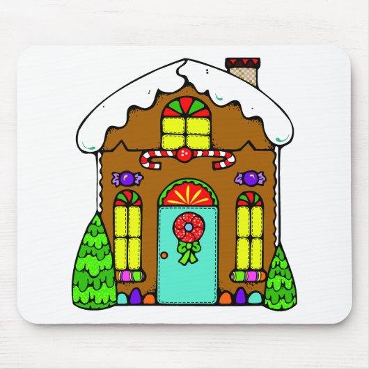 Gingerbrood House Muismat (Voorkant)