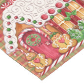 Gingerbrood House op Pset - Table Runner Korte Tafelloper (Hoek)