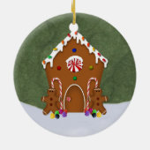 Gingerbrood House Ornament (Achterkant)