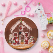 Gingerbrood House Paper Bord (Feest)