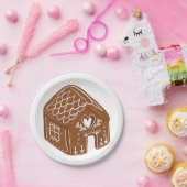 Gingerbrood House Papieren Bordje (Feest)