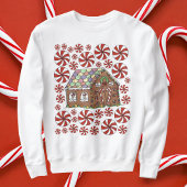Gingerbrood House Snoep Ugly KerstSweater Trui