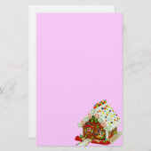 Gingerbrood House Stationery Briefpapier (Voorkant / Achterkant)