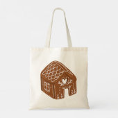 Gingerbrood House Tote Bag (Achterkant)