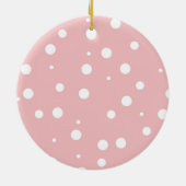 Gingerbrood House Village Ceramic Ornament (Achterkant)