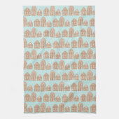 Gingerbrood House Village Kitchen Towel Theedoek (Verticaal)