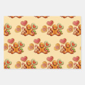 Gingerbrood Inpakpapier Vel (Voorkant 2)