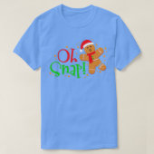 Gingerbrood Kerstmis. Baker Holida T-shirt (Design voorkant)