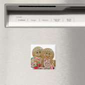 Gingerbrood Kerstmis Magneet (Insitu (Vaatwasser))