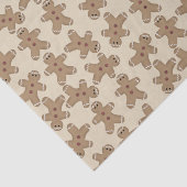 Gingerbrood Kerstmis Tissuepapier (Detail)