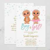 Gingerbrood Koekje Gendergelijkheid Vrijdag feestd Kaart (Voorkant / Achterkant)