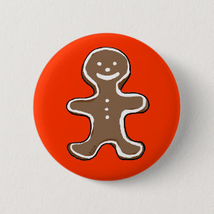 Gingerbrood-koekje Ronde Button 5,7 Cm