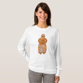 Gingerbrood koekje t-shirt (Voorkant volledig)