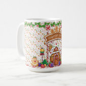 Gingerbrood Lane Gingerbrood Man Coffee Mok (Voorkant links)