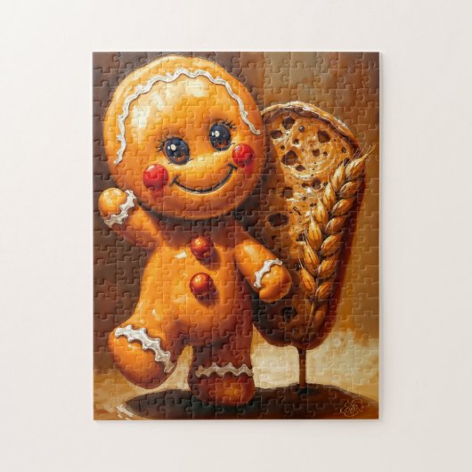Gingerbrood Legpuzzel (Verticaal)