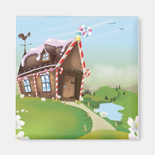 Gingerbrood Magneet (Voorkant)