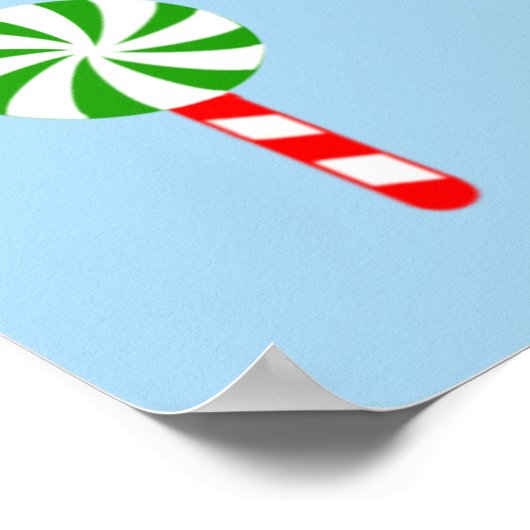 Gingerbrood Man #1 Poster (Hoek)