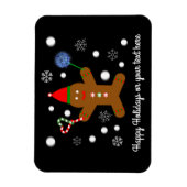 Gingerbrood Man #2 Magnet Magneet (Verticaal)