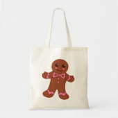 Gingerbrood Man Bag Tote Bag (Voorkant)