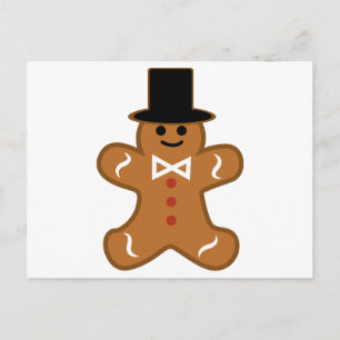 Gingerbrood Man Briefkaart