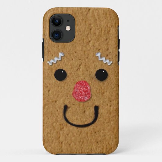 Gingerbrood Man iPhone 5 Hoesje (Achterkant)