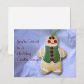 Gingerbrood Man Kaart (Voorkant / Achterkant)