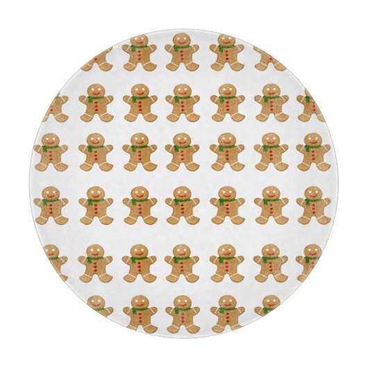 Gingerbrood Man Kapper Snijplank (Voorkant)