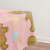 Gingerbrood Man, kerstballen Tafelkleed (Voorbeeld)