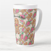 Gingerbrood Man Latte Mok (Rechterhoek)