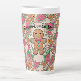 Gingerbrood Man Latte Mok