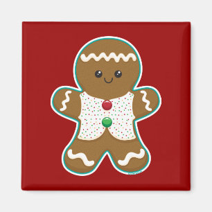 Gingerbrood Man Magneet