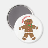 Gingerbrood Man Magnet Magneet (Voorkant / Achterkant)