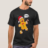 Gingerbrood Man Oh Snap-kerstfamilie Baking Co T-shirt (Voorkant)