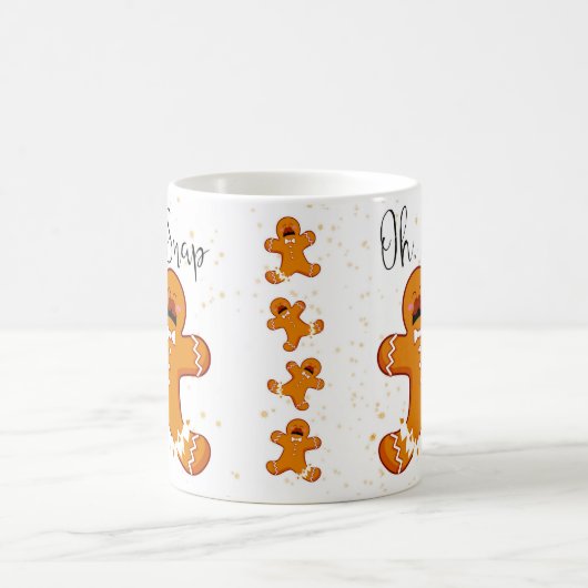 Gingerbrood Man | Oh Snap | Vakantiegeld Mok (Center)