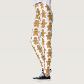 Gingerbrood Man Pattern Leggings (Links)