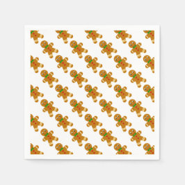 Gingerbrood Man Servet