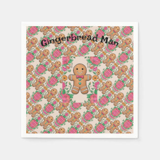 Gingerbrood Man Servet