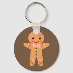 Gingerbrood Man Sleutelhanger