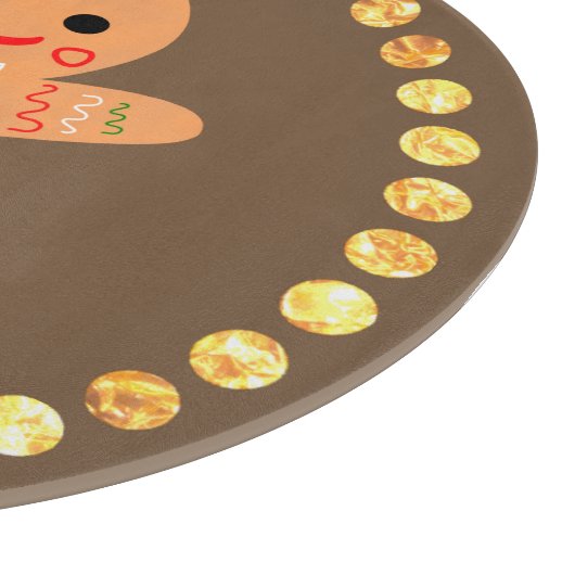 Gingerbrood Man Snijplank (Hoek)