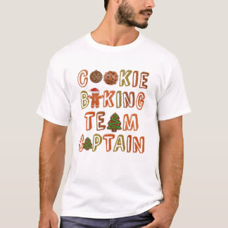 Gingerbrood Man Squad Bakery COOKIE BAKING Team CA T-shirt
