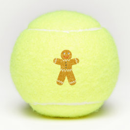 Gingerbrood Man Tennisballen