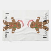 Gingerbrood Man Theedoek (Horizontaal)