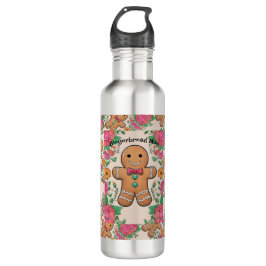 Gingerbrood Man Waterfles