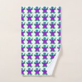 Gingerbrood Mannen Bad Handdoek (Handdoek)