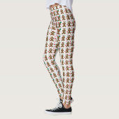 Gingerbrood Mannen Leggings (Links)