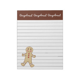Gingerbrood Notitieblok