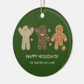 Gingerbrood Ornament voor feestdag keramische prod (Links)